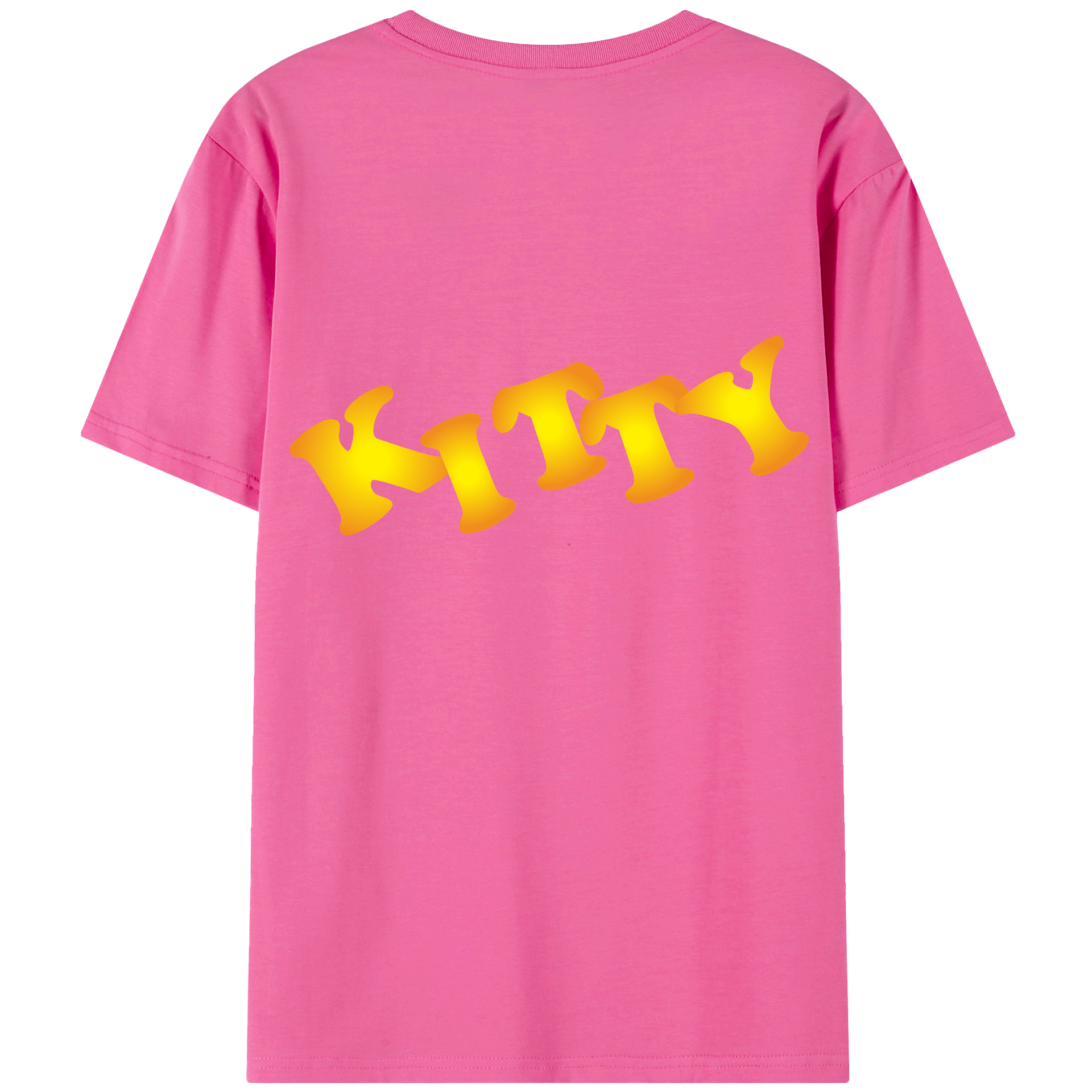 （画像用） Hello Kitty ハローキティ レディース半袖Tシャツ(バックプリント)